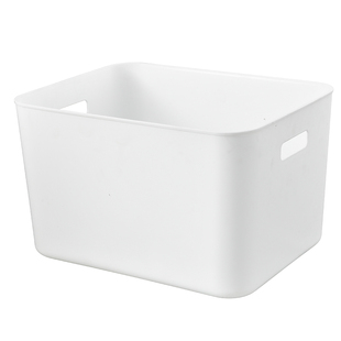 杂物收纳盒家用收纳筐厨房客厅储物筐化妆品盒教室整理储物盒塑料