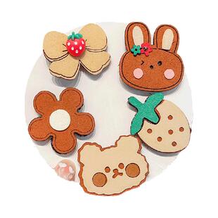 宝宝魔术贴碎发夹侧边刘海贴不伤发婴儿发卡儿童发帖头饰小女孩秋