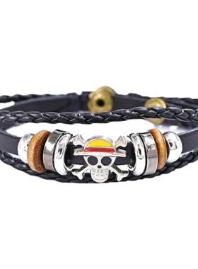 动漫周边海贼王手链调节锌合金滴