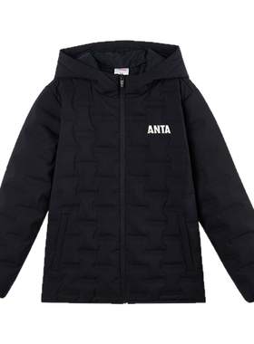 安踏冬季保暖外套轻薄儿童羽绒服