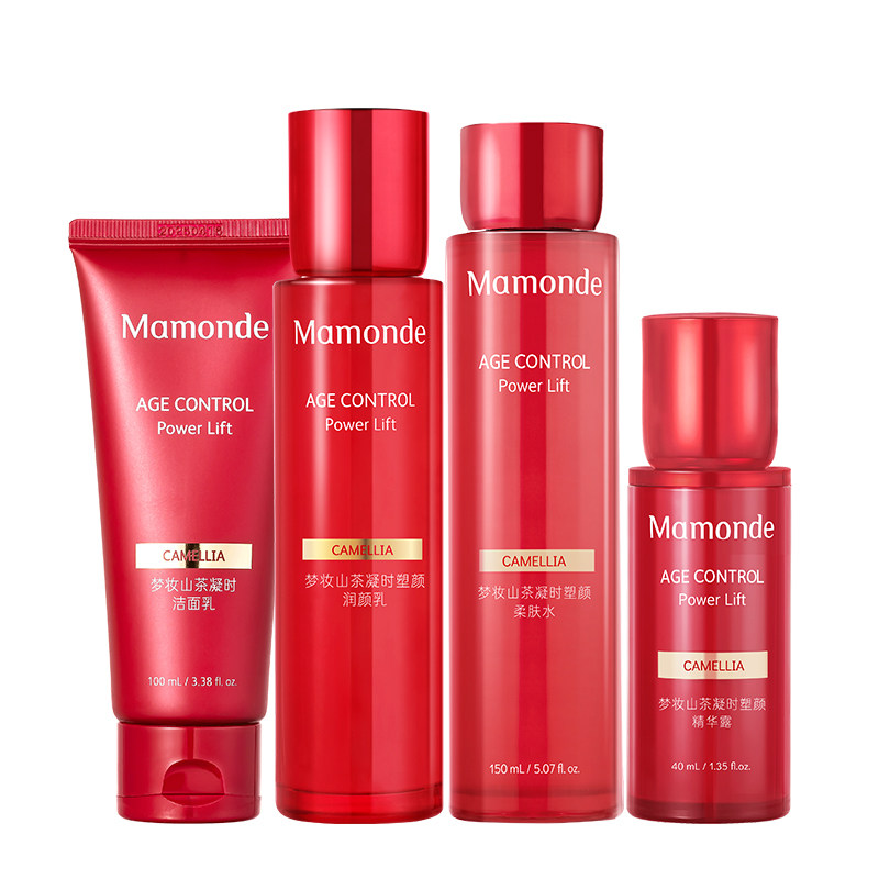梦妆水乳套装山茶塑颜紧致抗皱淡纹护肤化妆品官方旗舰正品新年礼