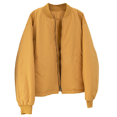 短款立领棒球服棉衣女夹棉外套