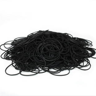 影楼化妆师专用盘发皮筋发绳头饰盘头皮圈头绳成人黑皮筋强拉不断