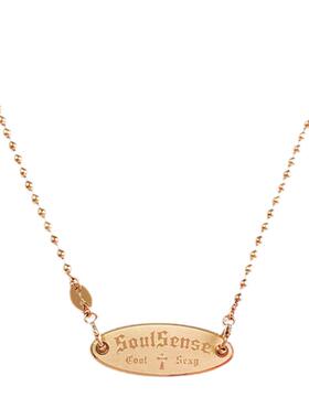 SoulSense镀金情侣项链