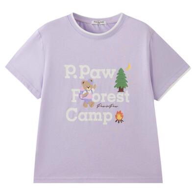 【5A抗菌】PawinPaw卡通小熊童装26年夏季新款男女童纯棉短袖T恤