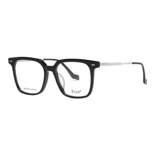 prsr帕莎明星同款黑框近视眼镜框男大框眼镜架可配度数防蓝光镜片