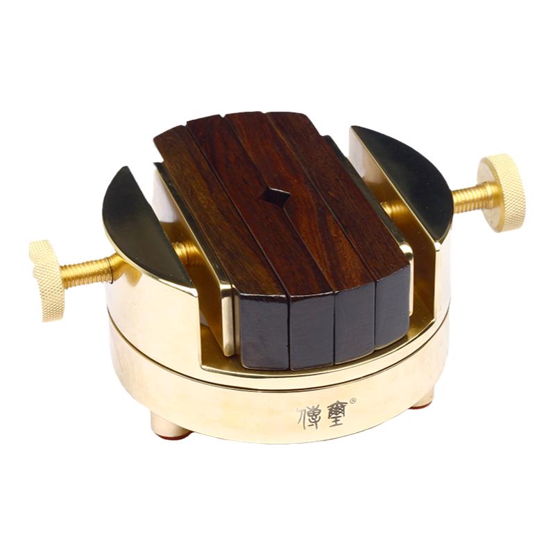 360度旋转一体双螺旋篆刻铜印床