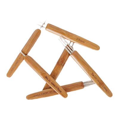 接发钩针脏辫雷鬼脏辫不锈钢勾针双头编织工具针可勾接发