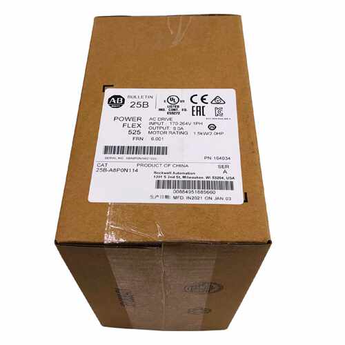 议价25B-A8P0N114变频器罗克韦尔Allen-Bradley全新现货25BA8P0N1