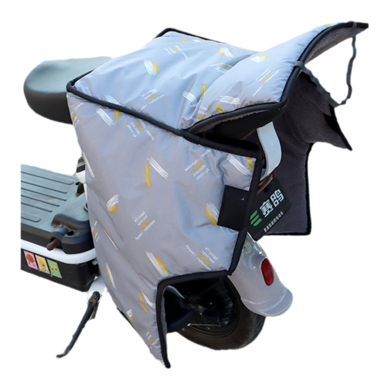 后座挡风被电动摩托车冬季儿童亲子电瓶车加厚加绒防水保暖防风罩