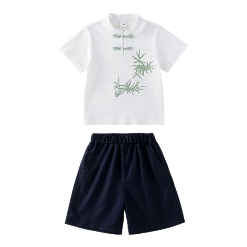 新中式国风汉服六一儿童演出服夏季小学生运动会班服幼儿园毕业照