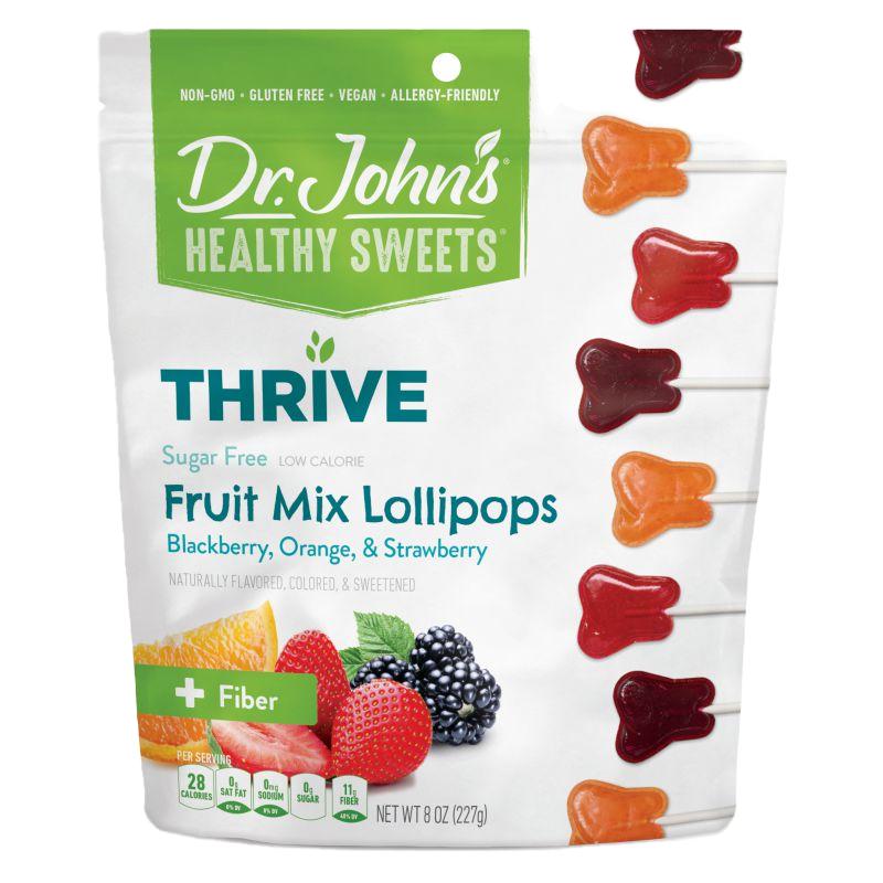 drjohns约翰博士维生素VC无糖棒棒糖水果婴幼儿儿童进口糖果年货