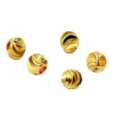14k金轮圆珠手链饰品配件diy