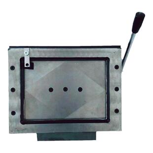 重型手动PVC膜切卡机橱柜门板色卡墙纸样品冲片机器台式大型裁纸