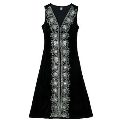 2025新疆舞蹈演出服长款马甲