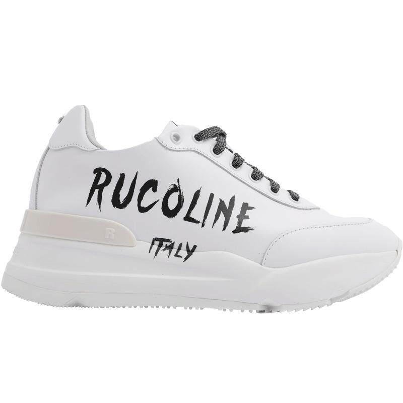 RUCOLINE字母印花厚底增高跑鞋