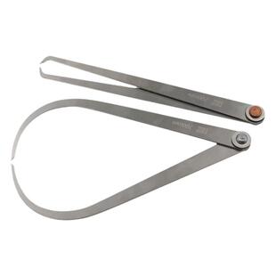 304不锈钢内外卡规卡钳内卡钳尺内径外径长度测量工具管壁厚卡尺