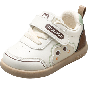 牧童婴儿步前鞋春秋新款男童软底学步宝宝鞋子地球合伙人女童鞋