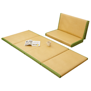 定制家用可折叠榻榻米黄麻乳胶床垫日式客厅地台飘窗打地铺椰棕垫