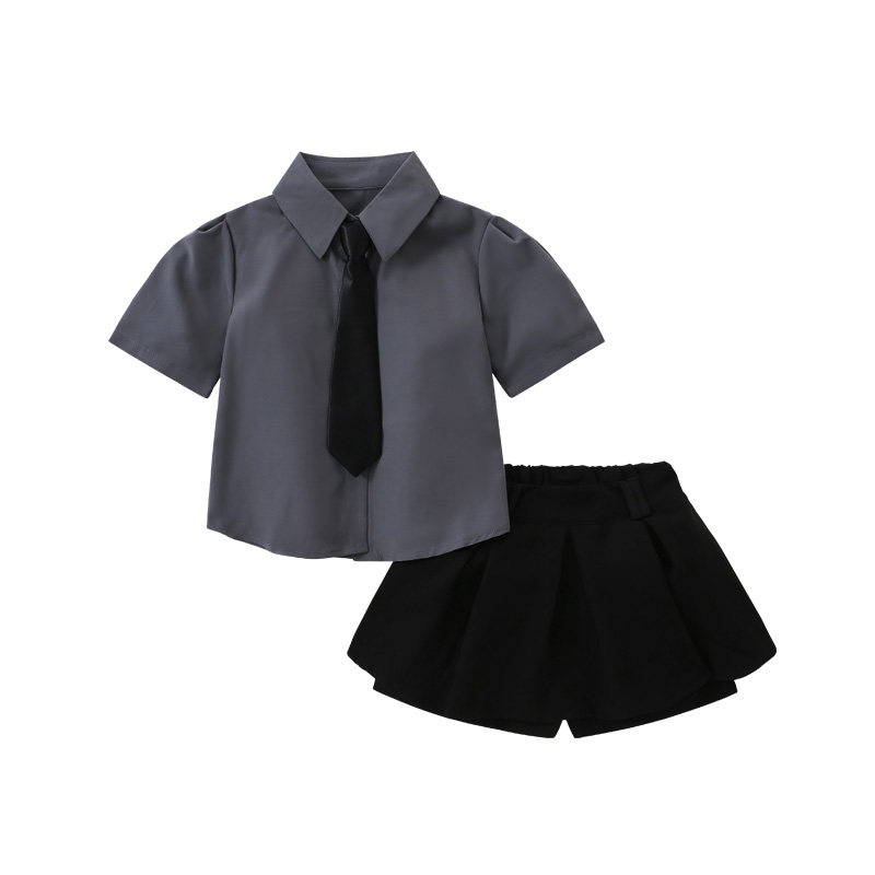 D.Bkyer女童夏季jk裙子制服套装
