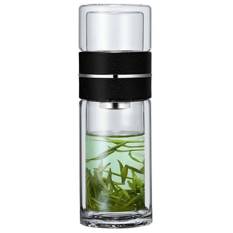 琪虎茶水分离泡茶杯男士定制logo