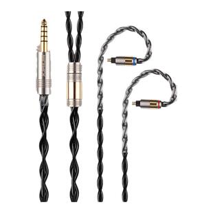 NICEHCK原道黑猫BlackCat四股锌铜合金油浸线原道HiFi耳机升级线