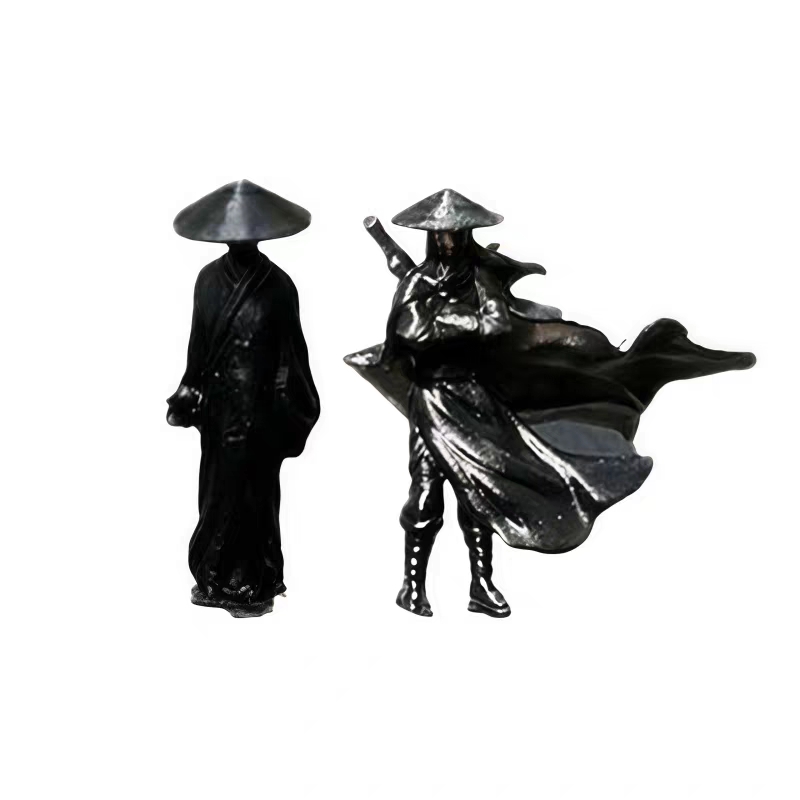 「武林剑客」车内饰品摆件汽车装饰男网红2025新款中控台车载好物