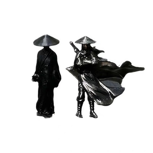 「武林剑客」车内饰品摆件汽车装饰男网红2025新款中控台车载好物