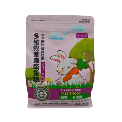 吉卡迪兔粮500g膨化颗粒果蔬全期