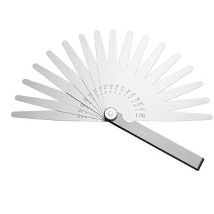 得力塞尺不锈钢高精度气门间隙塞尺单片塞规片厚薄规钢塞测量套装