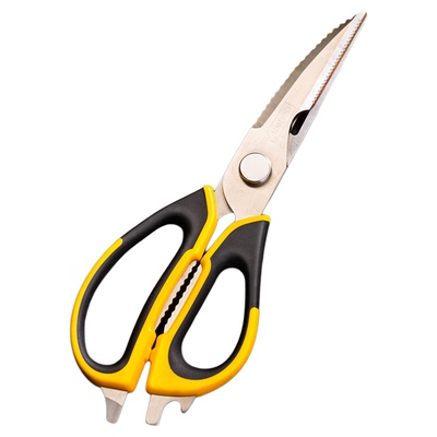 得力家用剪刀强力不锈钢剪子手工剪纸剪线头厨房剪手工裁缝剪工具