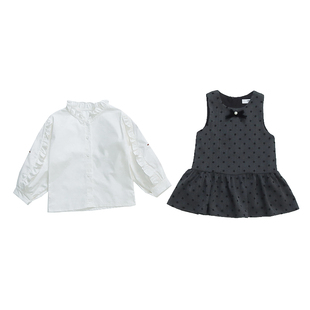 女童春季套装2026新款洋气儿童装春装裙子女宝宝时髦两件套连衣裙