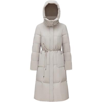 波司登鹅绒冬季女长款气质羽绒服