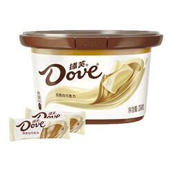 德芙丝滑巧克力112g2碗装