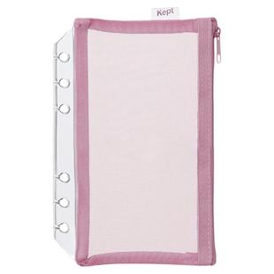 日本Raymay藤井Kept多功能收纳包A6手帐活页夹照片资料收纳A5 可妥善收纳照片 资料及各类文具