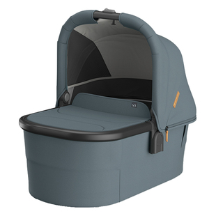 美国UPPAbaby V3睡篮新生提篮平躺配VISTA CRUZ推车婴儿车出院蓝