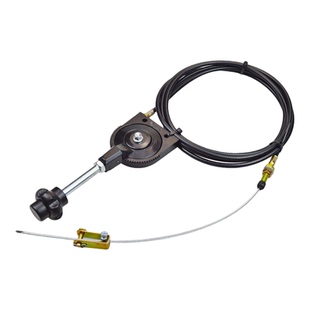 汽车农用车收割机拖拉机搅拌车手油门拉线总成手动自锁控制器加粗