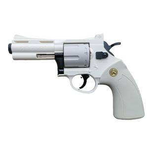 小月亮左轮357蟒蛇软弹玩具枪全金属电渡收藏款zp5手动抢男孩礼物