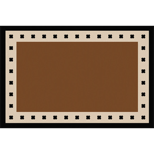 中古风圈绒地垫入户门垫进门地毯法式家用门厅大门口玄关蹭脚垫子