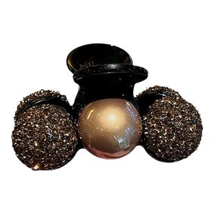 半扎发发夹女2025新款高端发卡后脑勺头发夹子头饰小抓夹发饰小号