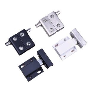 玻璃门专用合页旋转门展示柜亚力克柜门配件大全木门铰链上下转轴