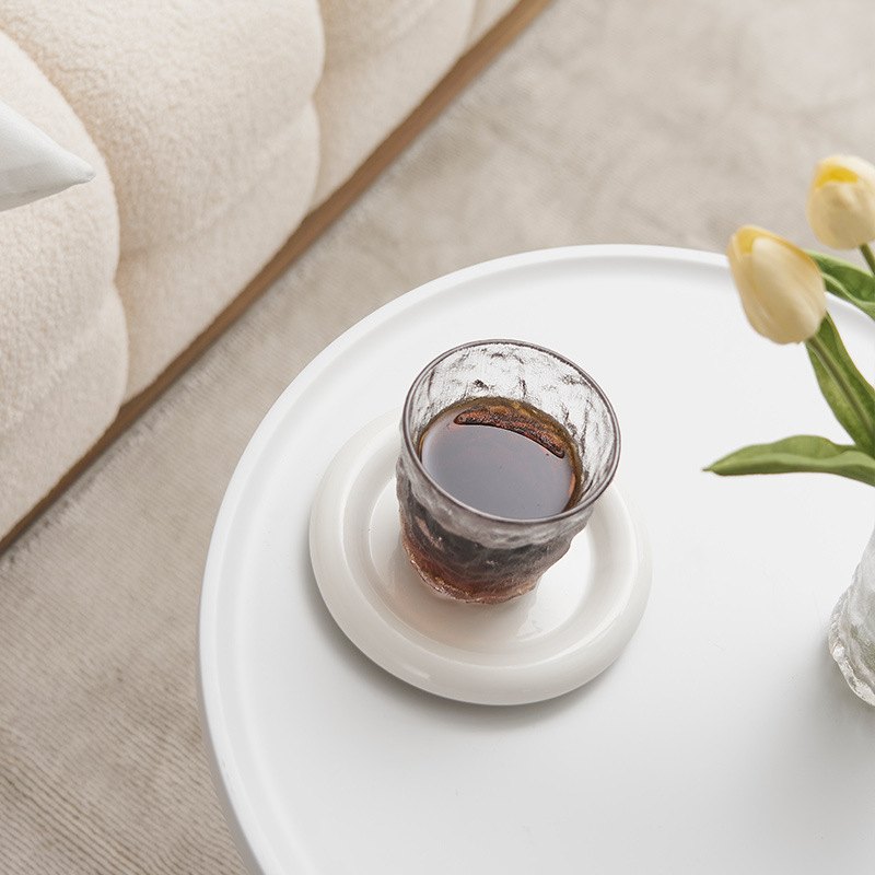 13沙发边几家用悬浮小简约轻现代创意床边收纳奢桌茶台圆桌茶几移