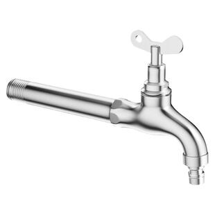 户外带锁水龙头防盗室外钥匙加长洗衣机水龙头特长拖把池水嘴防冻