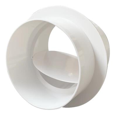 圆形pvc单向阀防返味止回止逆阀