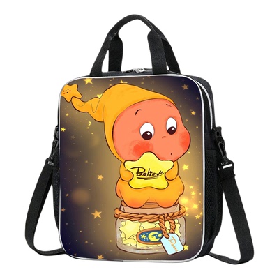 新款星星人补习美术袋男孩小学生