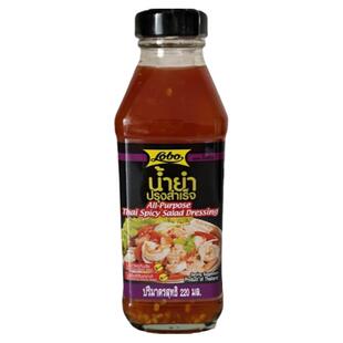 泰国进口LOBO凉拌酱泰式酸辣酱海鲜酱烧烤蘸酱0脂肪生腌凉拌菜用
