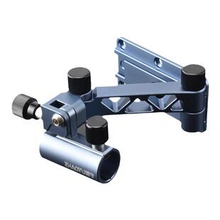 高端钓箱拐角炮台支架万向双炮台座配件大全折叠前置大物伸缩炮台