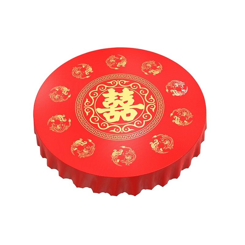 一次性桌布结婚酒席喜字台布