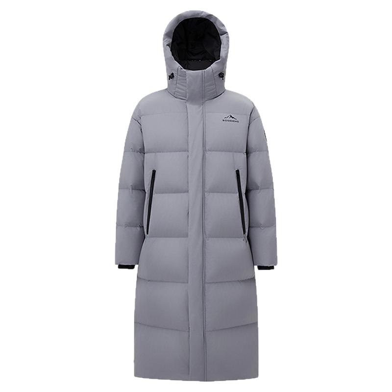 波司登2025新款户外冬季时尚运动连帽加厚保暖外套长款羽绒服男女 波司登2025新款户外冬季时尚运动连帽加厚保暖外套长款羽绒服男女