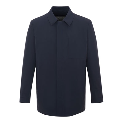 Satchi拆卸鹅绒内胆中长款羽绒服